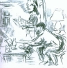Oskar Kokoschka grafikája